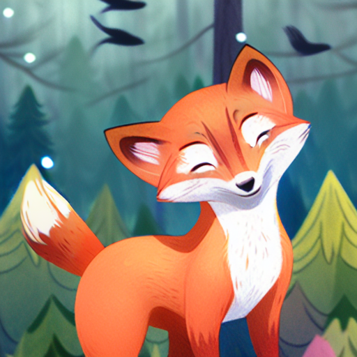 the fox's family free bedtime short story