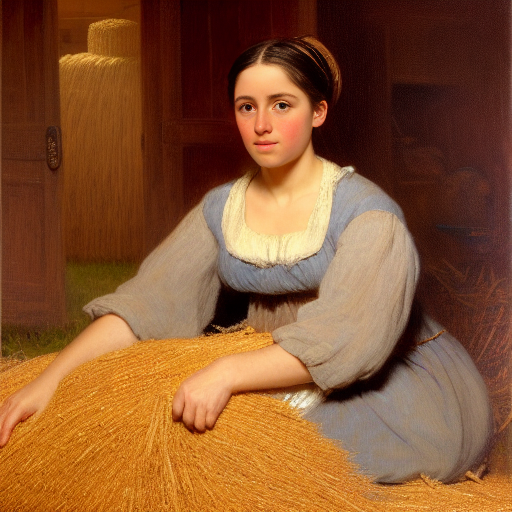 The miller's daughter, the protagonist of the Rumpelstiltzkin story