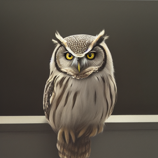 owl on the sill