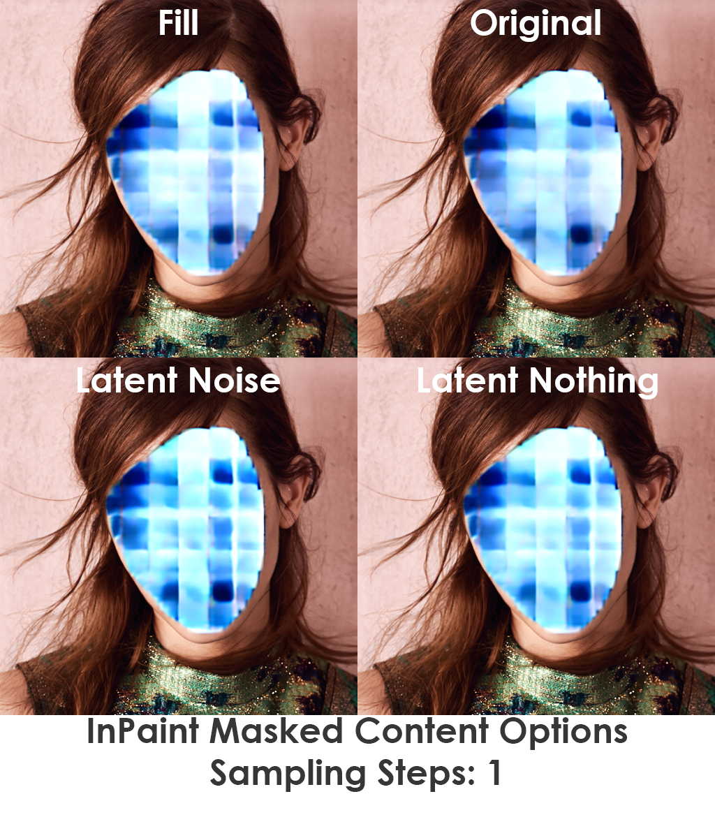 Guide: Stable Diffusion InPaint Masked Content Options Explained